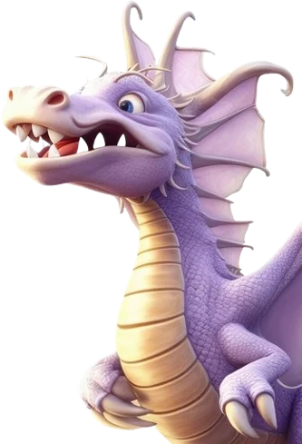 Win Realm Hub friendly dragon character